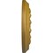 Ekena Millwork Olivia Ceiling Medallion (Fits Canopies up to 2 1/8"), Hnd-Painted Pharaohs Gold, 7 7/8"OD x 1 1/8"P CM07OLPGS - alternate 2